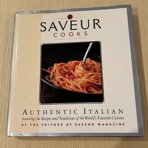 Saveur Cooks authentic Italian cookbook